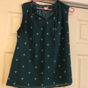 Woman’s sleeveless blouse